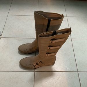 Esprit taupe boots Size 6.5/7
